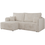 Narożnik MESTO L - strona lewa - beżowy, sztruks