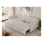 Narożnik MESTO L - strona lewa - beżowy, sztruks