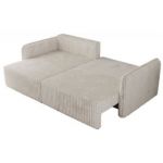 Narożnik MESTO L - strona lewa - beżowy, sztruks