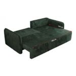 Narożnik MESTO L - strona prawa - ciemnozielony, sztruks