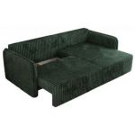 Narożnik MESTO L - strona prawa - ciemnozielony, sztruks