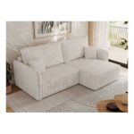 Narożnik MESTO L - strona prawa - beżowy, sztruks