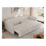 Narożnik MESTO L - strona prawa - beżowy, sztruks