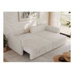 Narożnik MESTO L - strona prawa - beżowy, sztruks