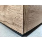 Łóżko kontynentalne VENETO KING 200x200 - Monolith 92 - ciemny szary - OUTLETU