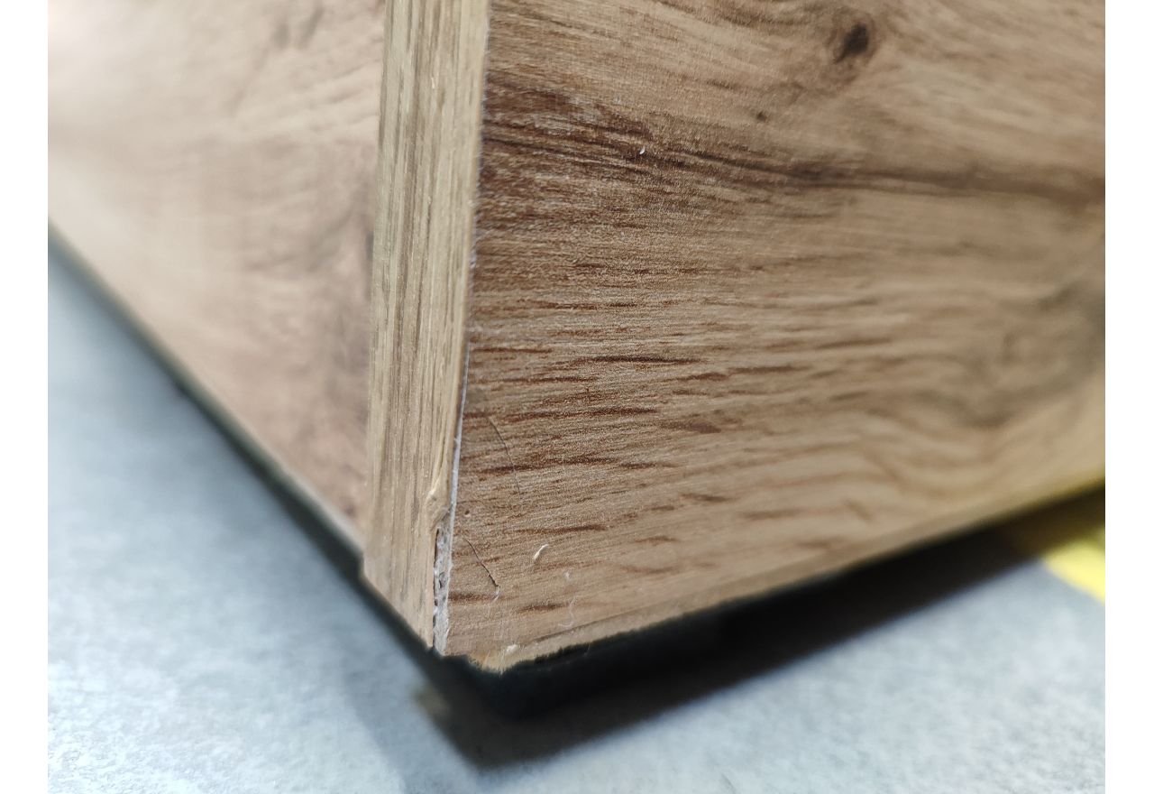 Łóżko kontynentalne VENETO KING 200x200 - Monolith 92 - ciemny szary - OUTLETU