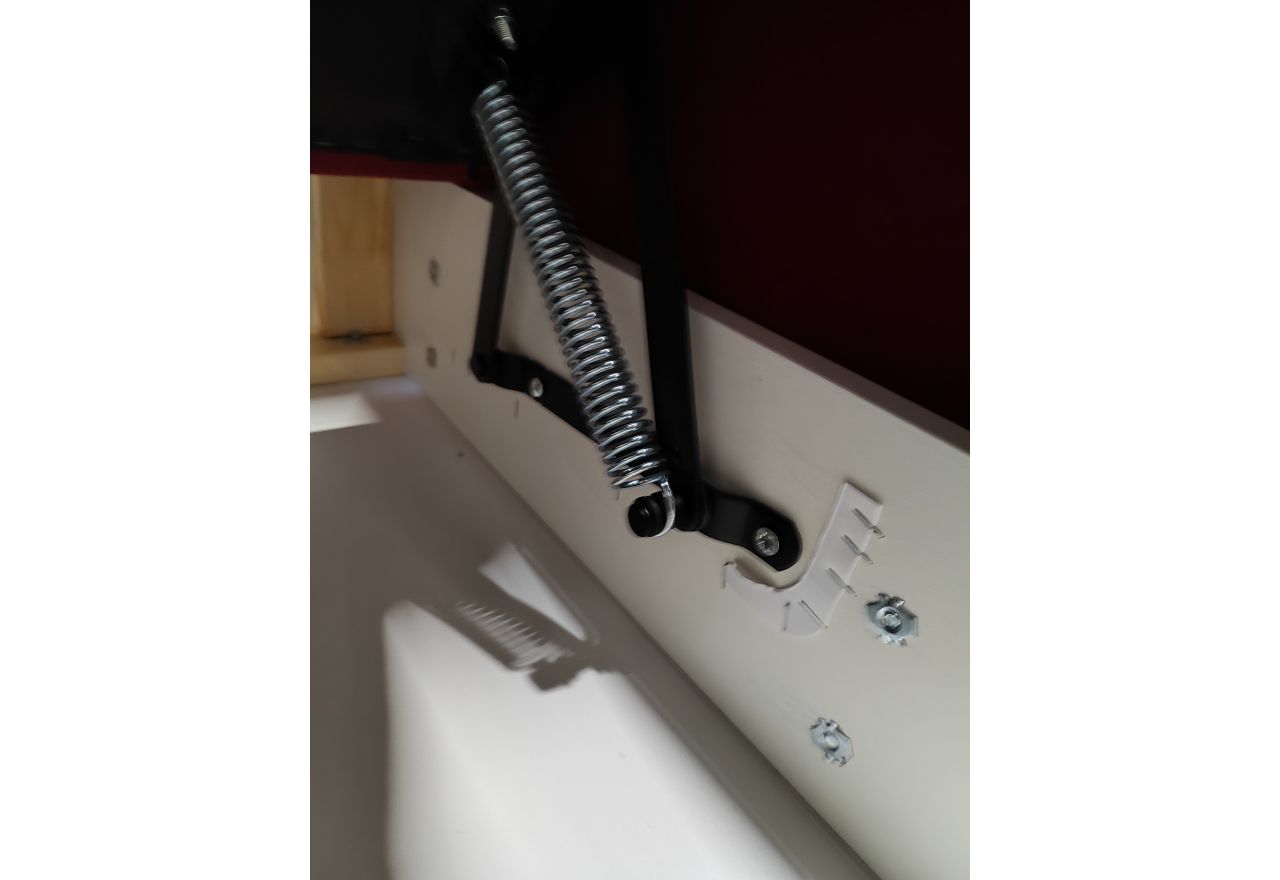 Narożnik LANG L - Kronos 02 - czerwony - OUTLETU