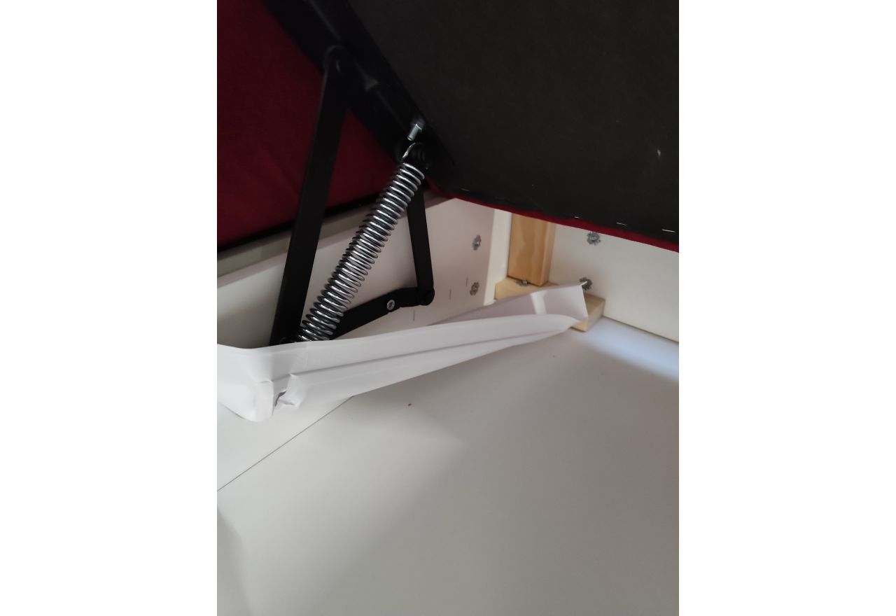 Narożnik LANG L - Kronos 02 - czerwony - OUTLETU