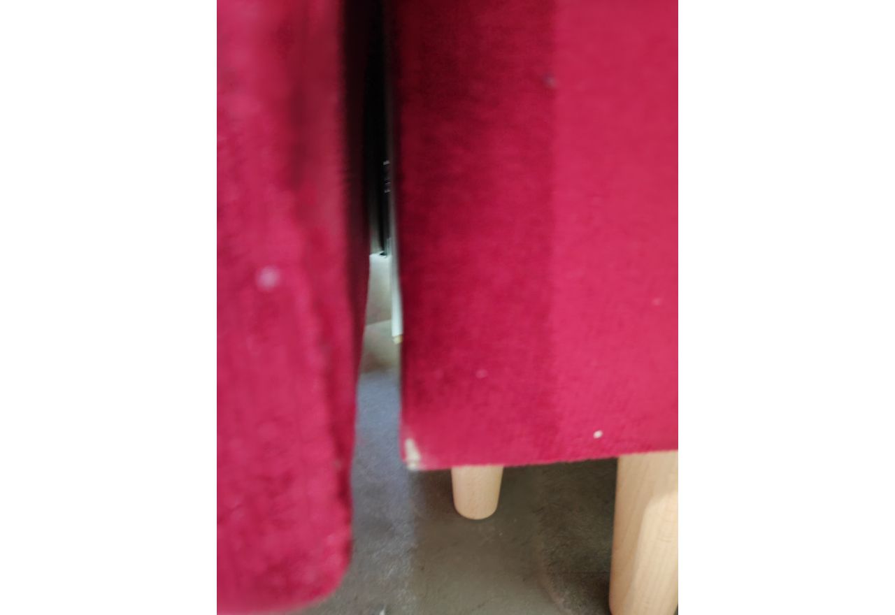 Narożnik LANG L - Kronos 02 - czerwony - OUTLETU