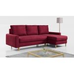 Narożnik LANG L - Kronos 02 - czerwony - OUTLETU