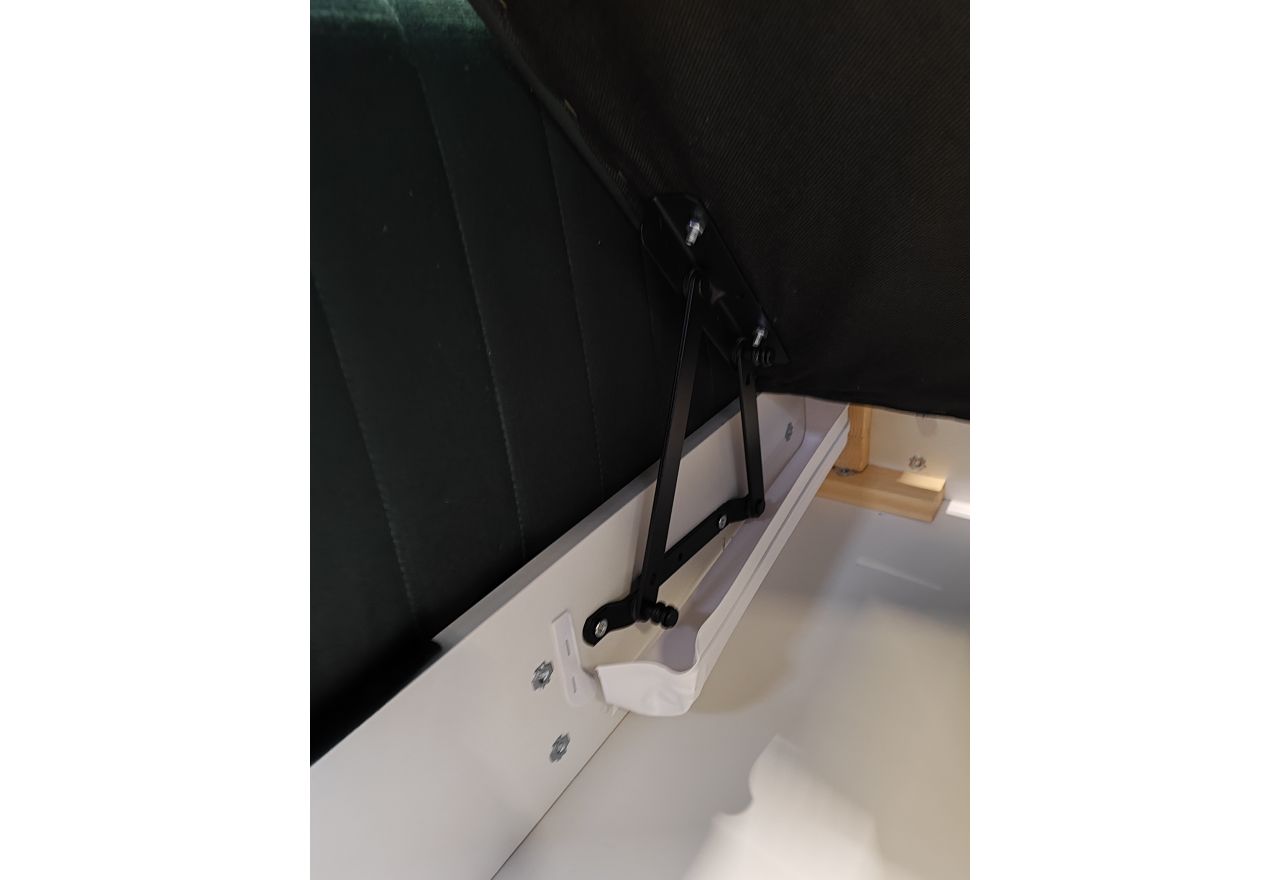 Narożnik AXEL L - Letto 39 - zielony - OUTLETU