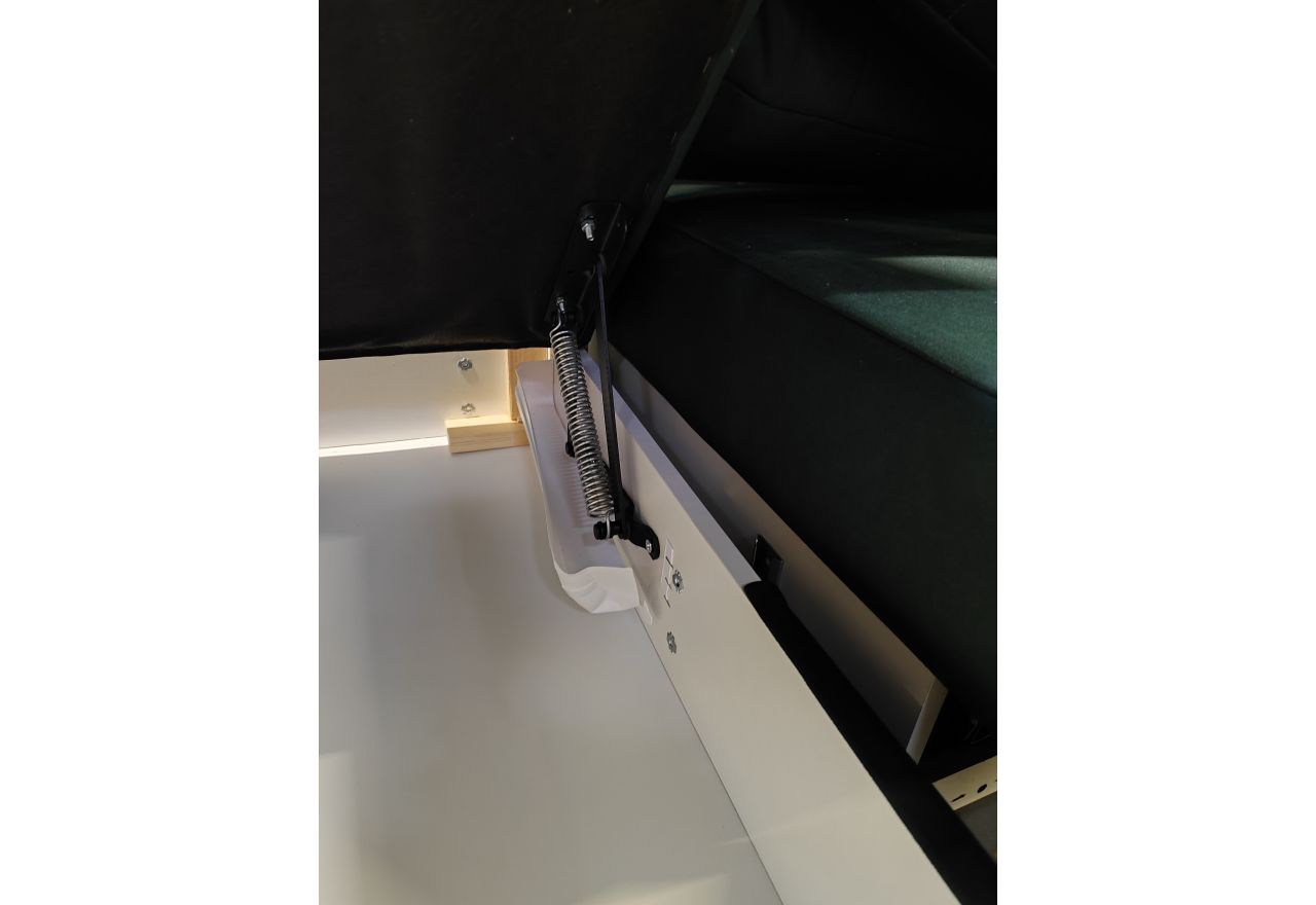 Narożnik AXEL L - Letto 39 - zielony - OUTLETU