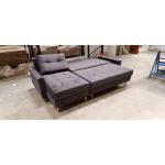 Narożnik COLIN L - Monolith 92 - ciemny szary - OUTLETU