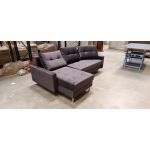 Narożnik COLIN L - Monolith 92 - ciemny szary - OUTLETU