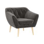 Fotel PIRS - Monolith 92 - ciemny szary - OUTLET