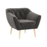 Fotel PIRS - Monolith 92 - ciemny szary - OUTLET