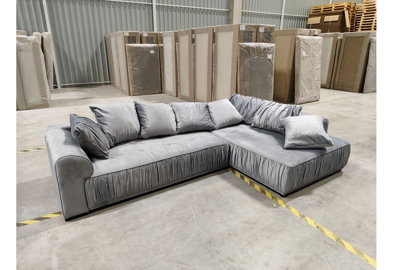 Narożnik ORTA L - Monolith 84 - jasny szary - OUTLETU