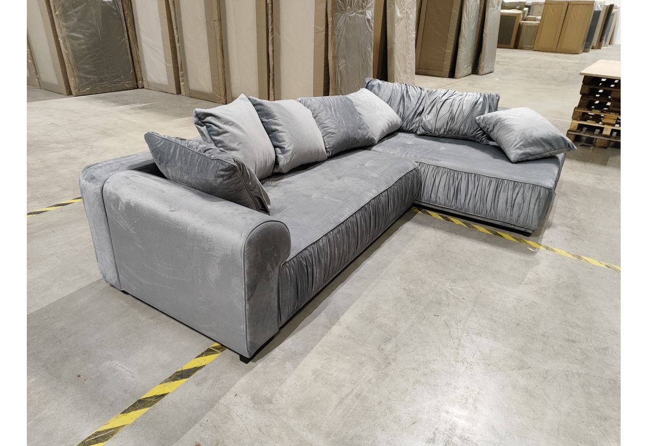 Narożnik ORTA L - Monolith 84 - jasny szary - OUTLETU