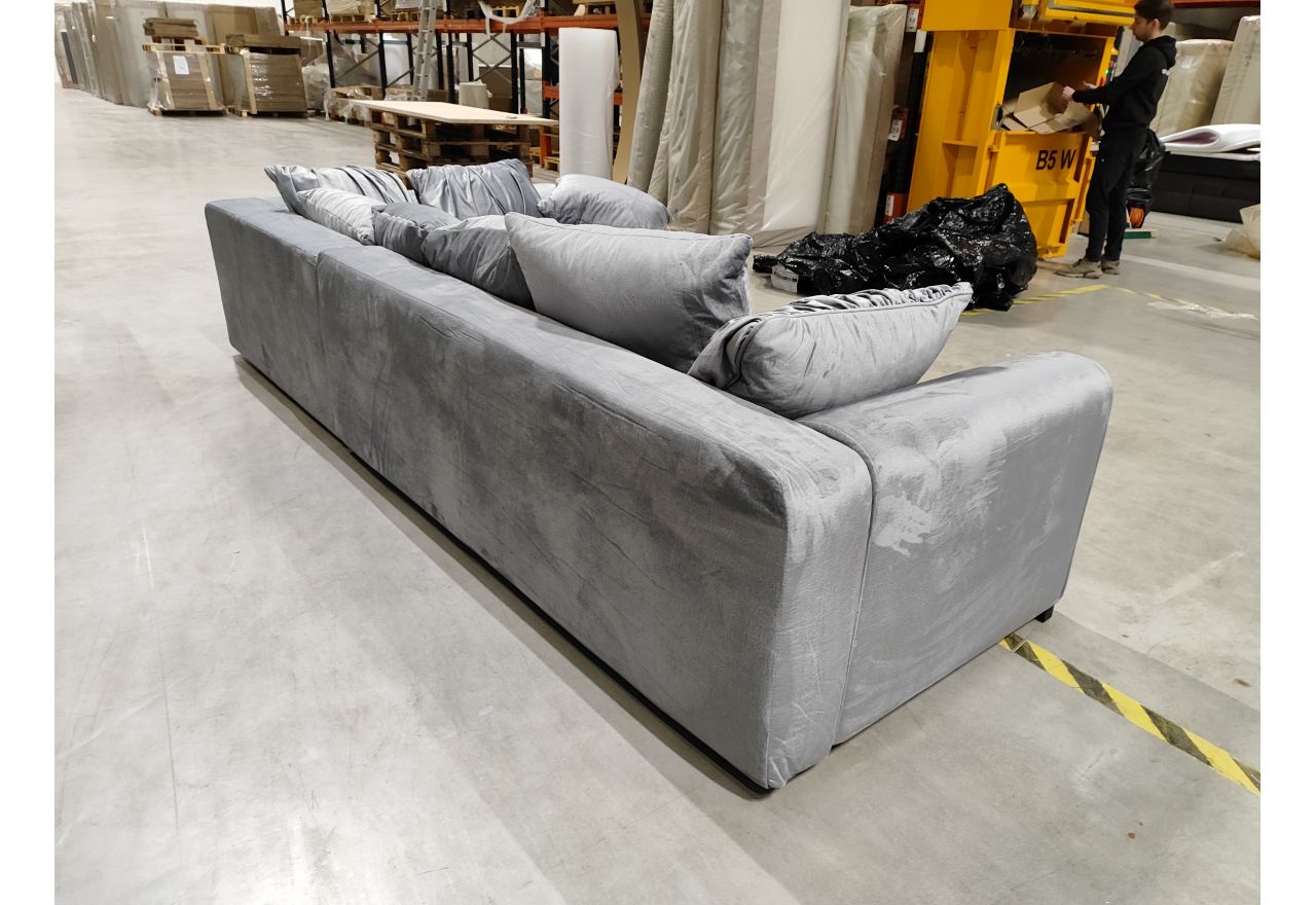 Narożnik ORTA L - Monolith 84 - jasny szary - OUTLETU