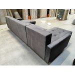 Narożnik ASTRA U - Monolith 92 - ciemny szary - OUTLETU