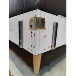 Narożnik ASTRA U - Monolith 92 - ciemny szary - OUTLETU