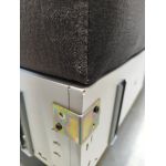 Narożnik ASTRA U - Monolith 92 - ciemny szary - OUTLETU