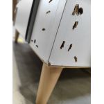 Narożnik ASTRA U - Monolith 92 - ciemny szary - OUTLETU