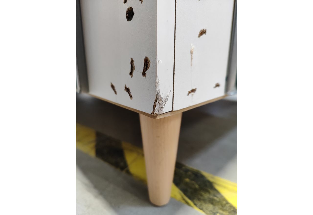 Narożnik ASTRA U - Monolith 92 - ciemny szary - OUTLETU