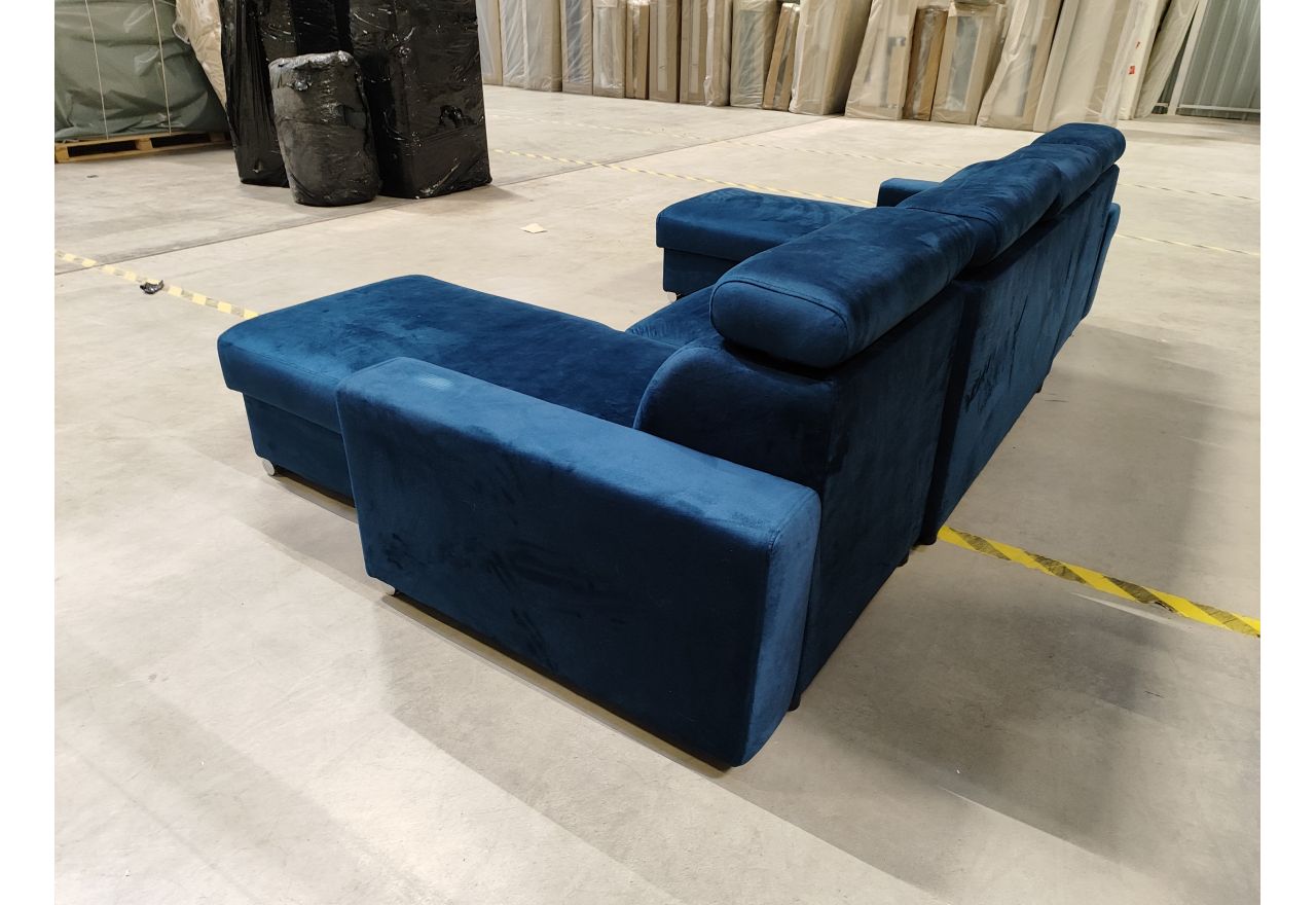 Narożnik FOX U - Monolith 77 - granatowy - OUTLETU