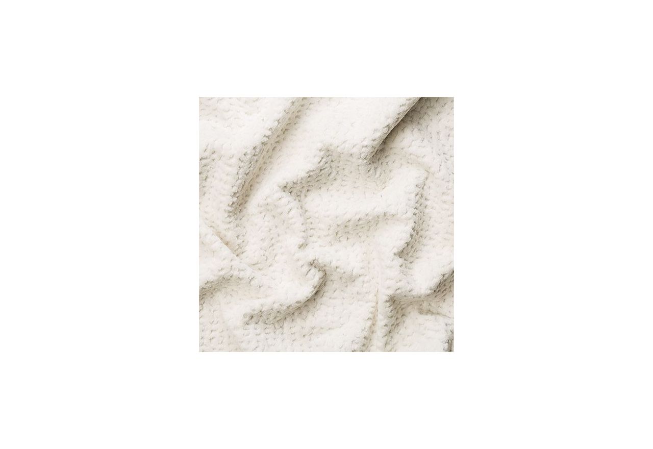 Łóżko kontynentalne JAGUAR 200x200 - H3 - kremowy, struktura