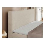 Łóżko kontynentalne JAGUAR 180x200 - H3 - jasnobeżowy, struktura