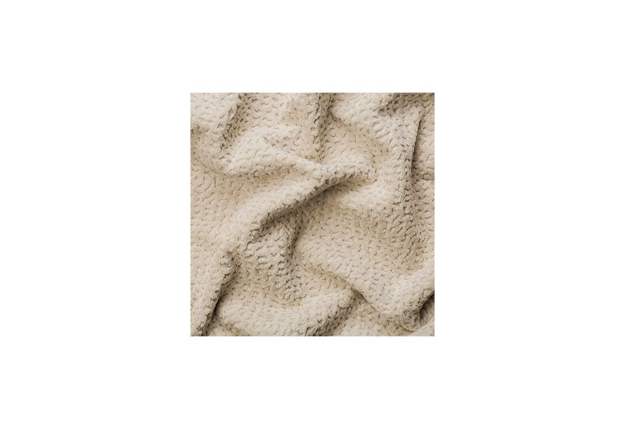 Łóżko kontynentalne JAGUAR 180x200 - H4 - beżowy, struktura