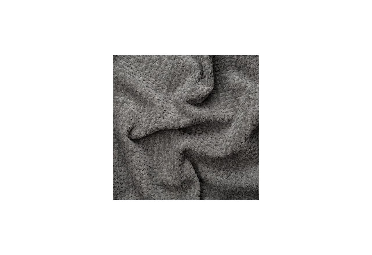 Łóżko kontynentalne JAGUAR 180x200 - H3 - szary, struktura