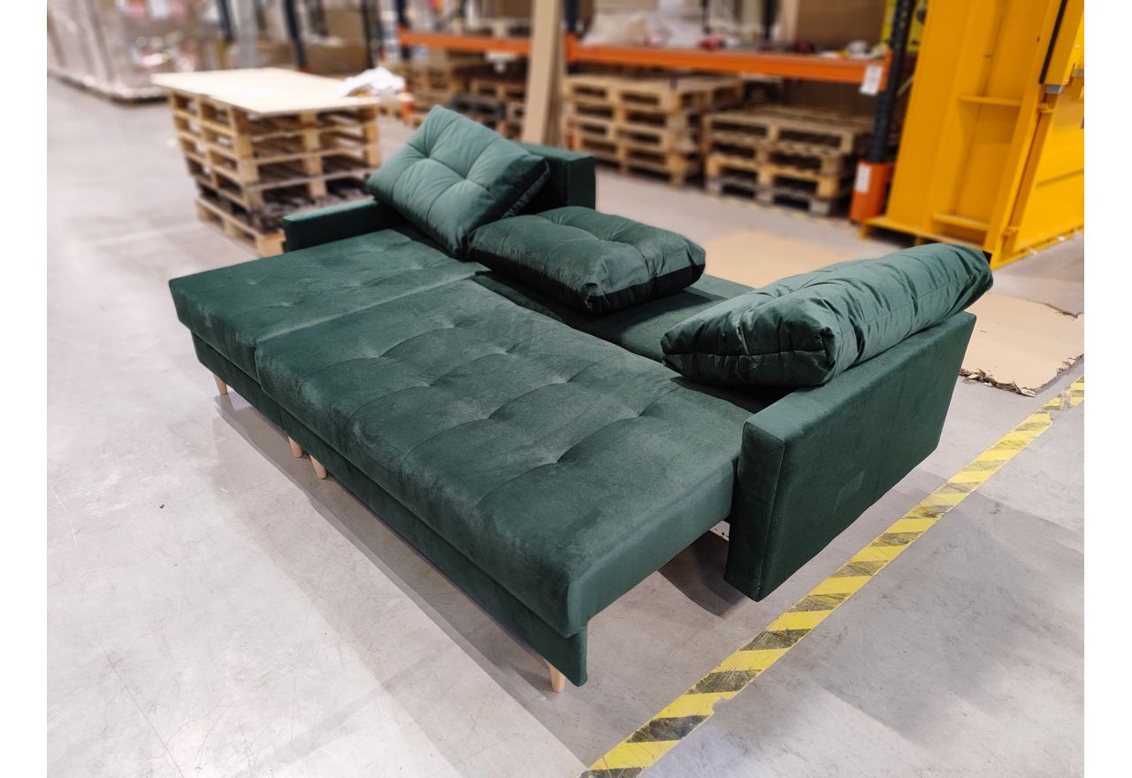 Narożnik ASTRA L - Kronos 19 - zielony - OUTLETU