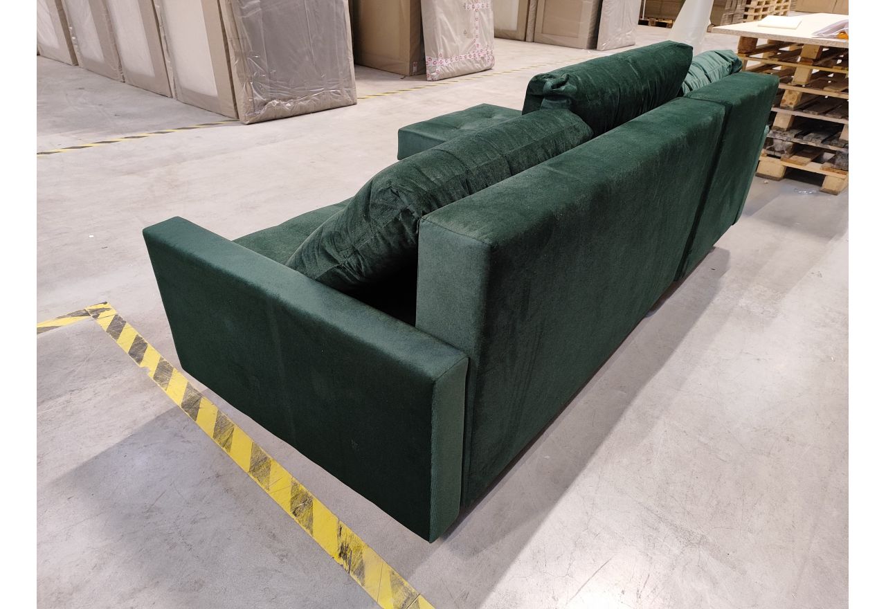 Narożnik ASTRA L - Kronos 19 - zielony - OUTLETU