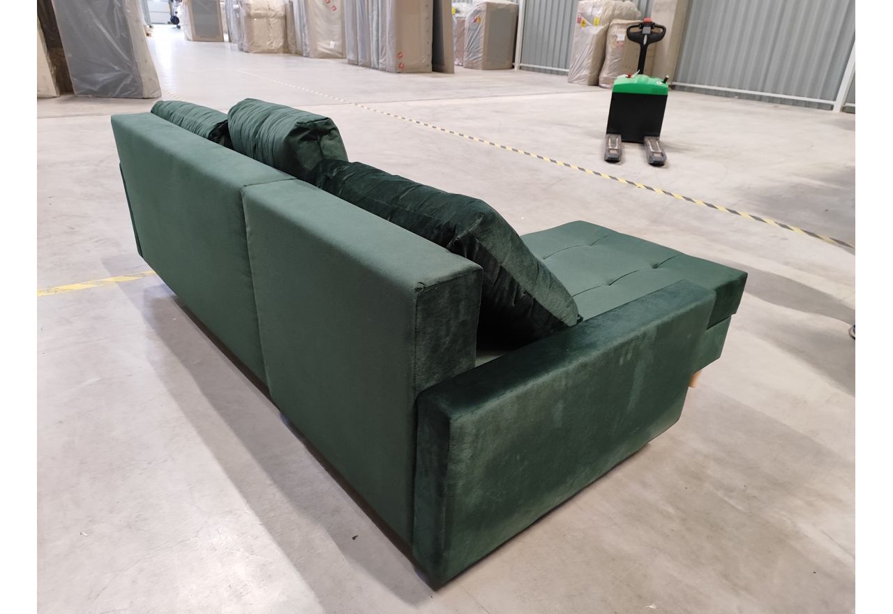 Narożnik ASTRA L - Kronos 19 - zielony - OUTLETU