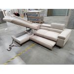 Narożnik PETER L - Monolith 02 - beżowy - OUTLETU