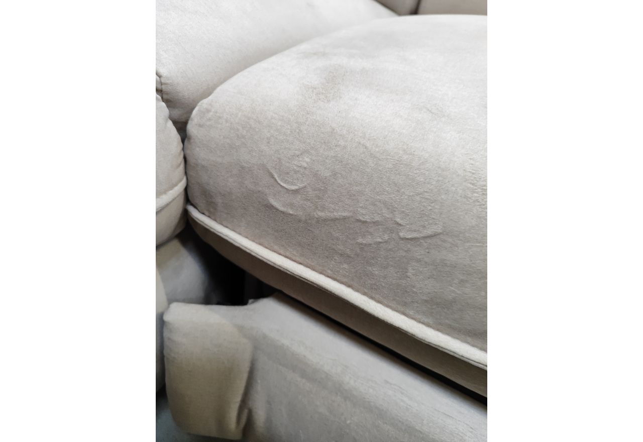 Narożnik PETER L - Monolith 02 - beżowy - OUTLETU