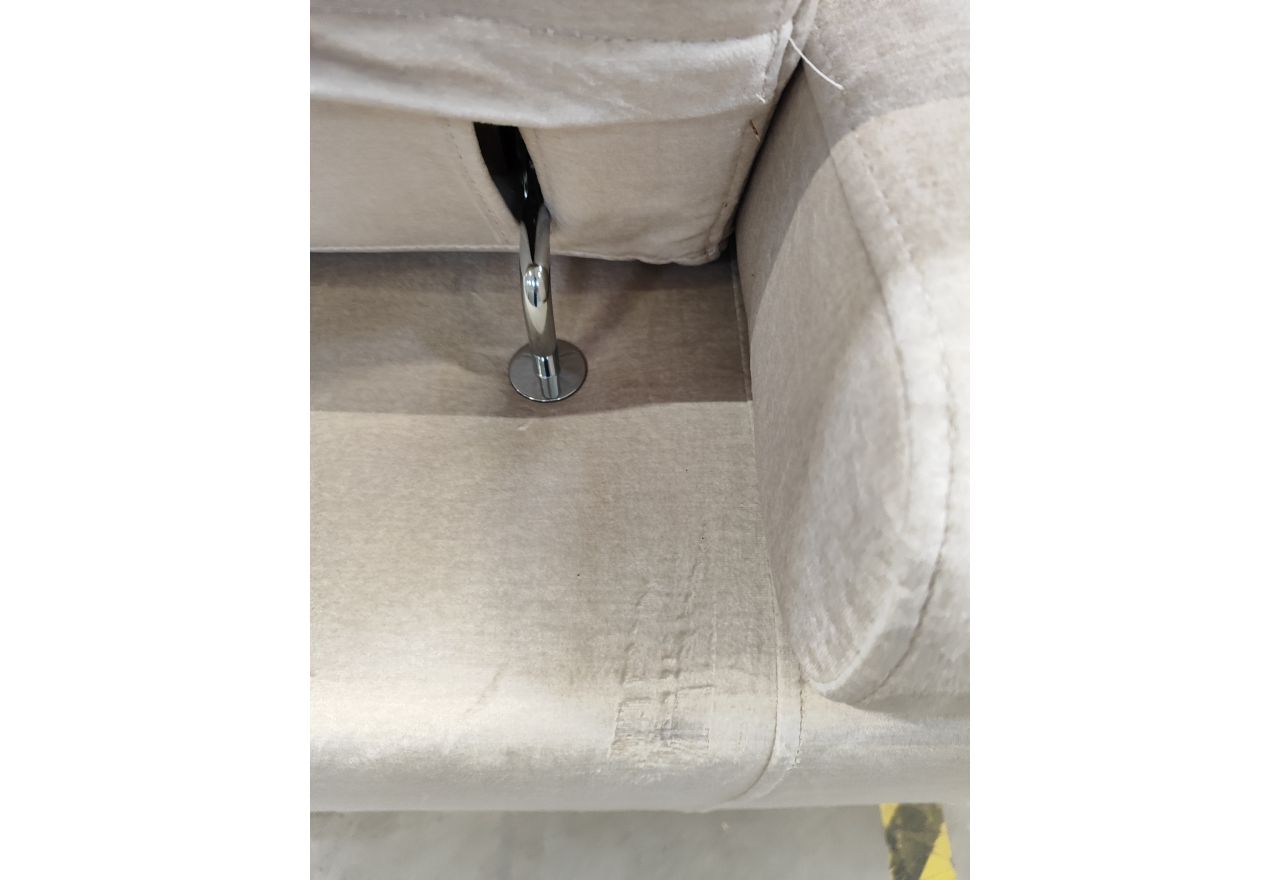 Narożnik PETER L - Monolith 02 - beżowy - OUTLETU