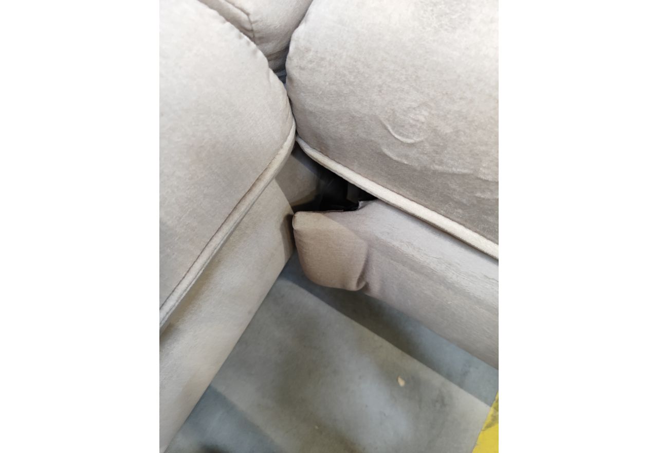 Narożnik PETER L - Monolith 02 - beżowy - OUTLETU