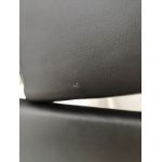 Łóżko kontynentalne GRIMALDI 180x200 - Soft 11 - czarna ekoskóra - OUTLETU