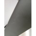 Łóżko kontynentalne GRIMALDI 180x200 - Soft 11 - czarna ekoskóra - OUTLETU