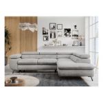 Narożnik PETER L - Monolith 84 - jasny szary - OUTLETU