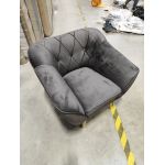 Fotel PIRS - Monolith 92 - ciemny szary - OUTLET