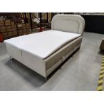 Łóżko kontynentalne EIRA 140x200 - Monolith 02 - beżowy - OUTLET