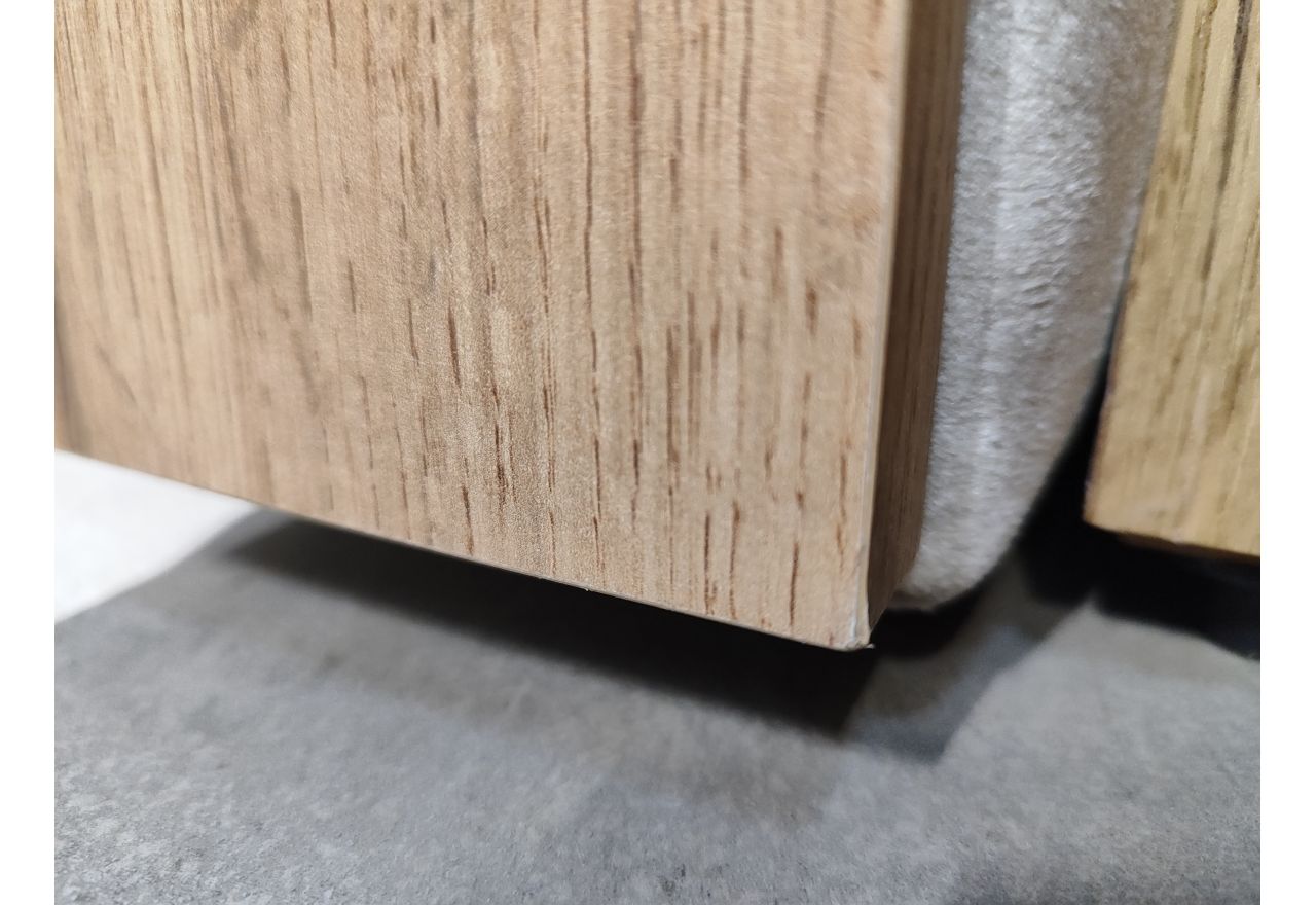 Łóżko kontynentalne ALBERO 4 180x200 - Monolith 02 - beżowy - OUTLETU