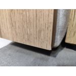 Łóżko kontynentalne ALBERO 4 180x200 - Monolith 02 - beżowy - OUTLETU