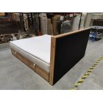 Łóżko kontynentalne ALBERO 4 180x200 - Monolith 02 - beżowy - OUTLETU