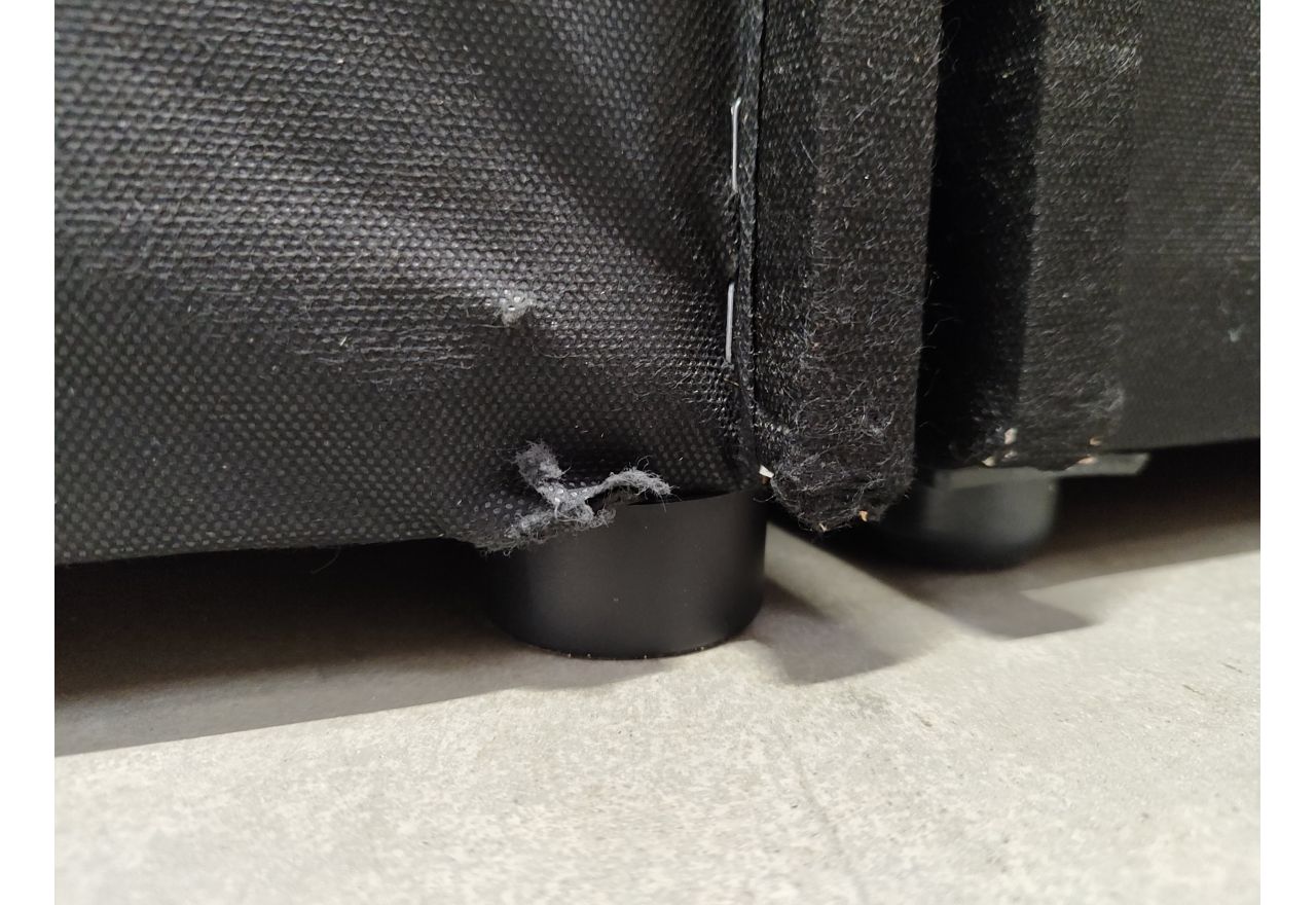 Łóżko kontynentalne PERA 200x200 - Matana 08 - pomarańczowy - OUTLETU