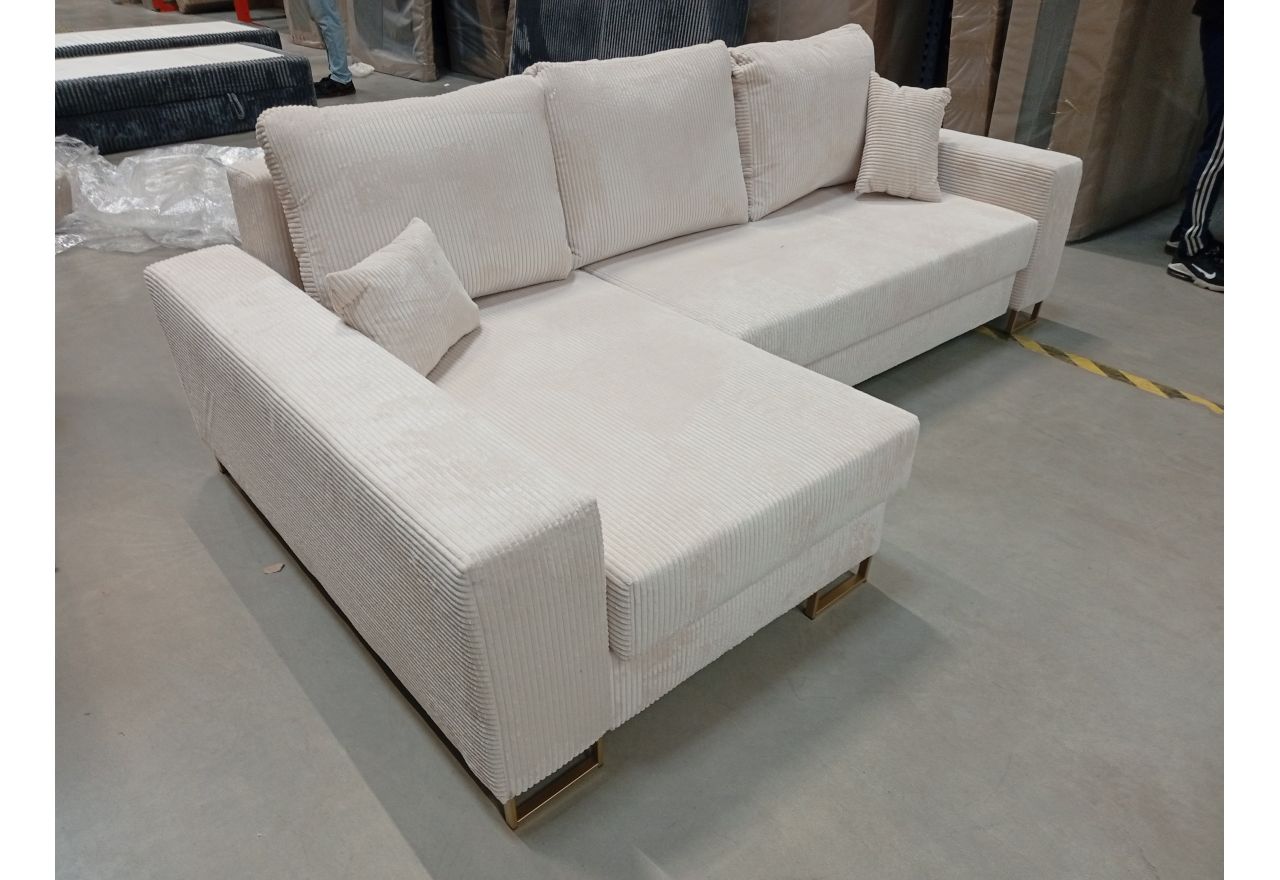 Narożnik DORIAN L - Lincoln 03 - beżowy - OUTLETU